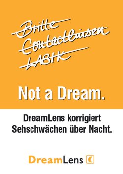 Orthokeratologie / Nachtlinsen / Dream Lens